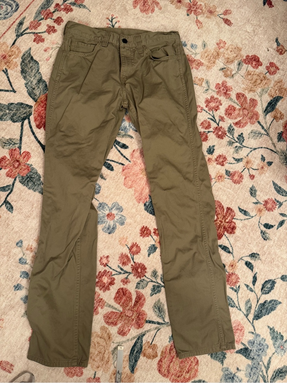Levi's Slim Stretch Chinos in Olive